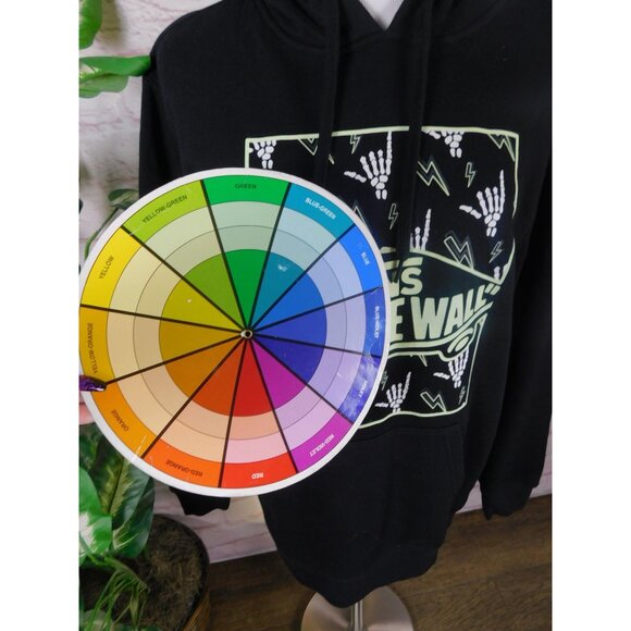 Vans Black Hoodie with Skeleton Print - Picture 7 of 10